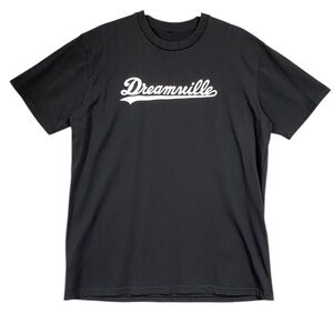 J Cole Dreamville T Shirt Official Merch Sz L Black